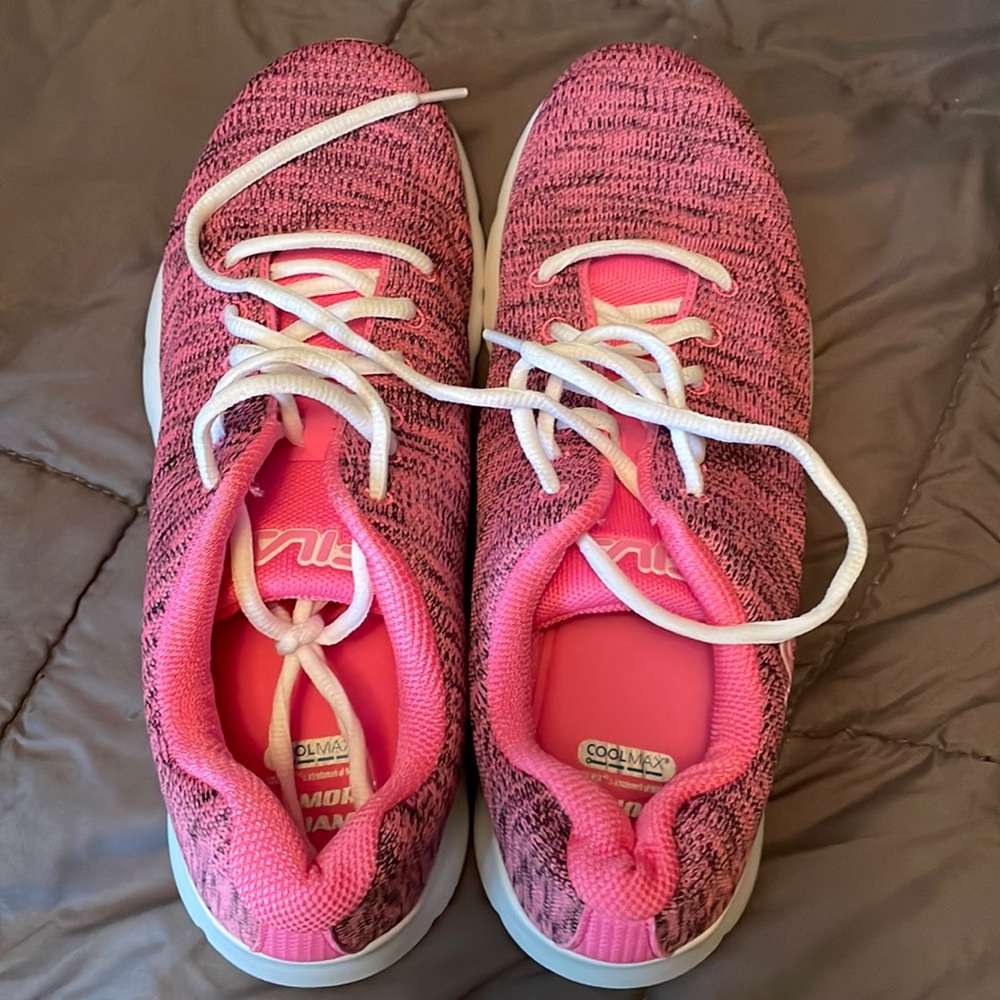 Fila Pink and White Sneakers